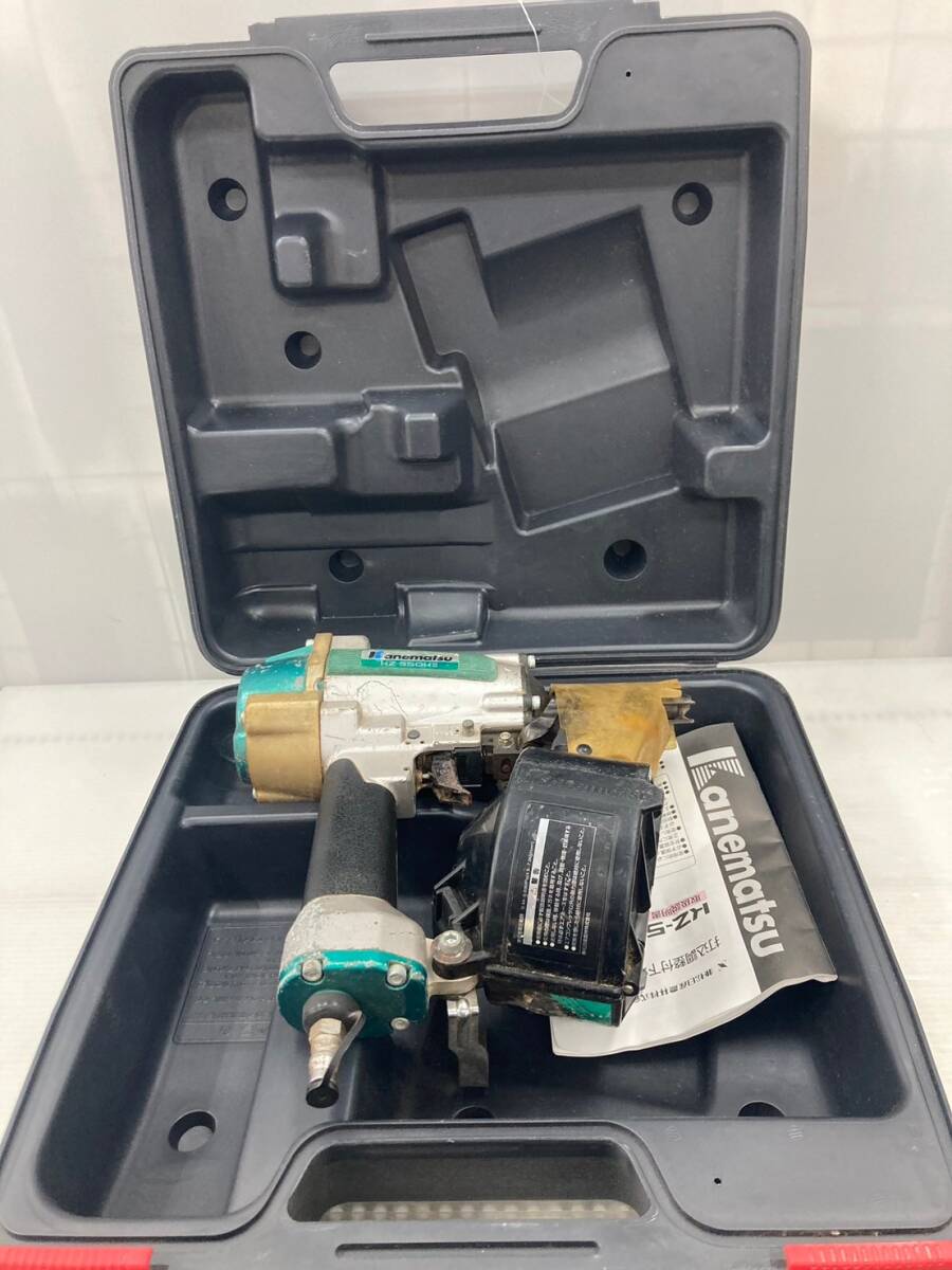 【中古品】【0924】カネマツ 常圧釘打ち機 KZ-550K2 ITJ6KVH37LJ2拍卖
