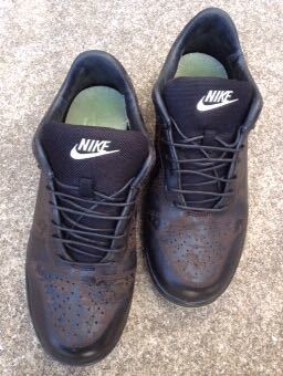 レア!ナイキダンクロー 25.5cm 黒/茶 インソール履き心地◎ 廃版貴重 箱付き 替えヒモ未使用 ビジネスカジュアルどちらもOK ユーズド難有拍卖