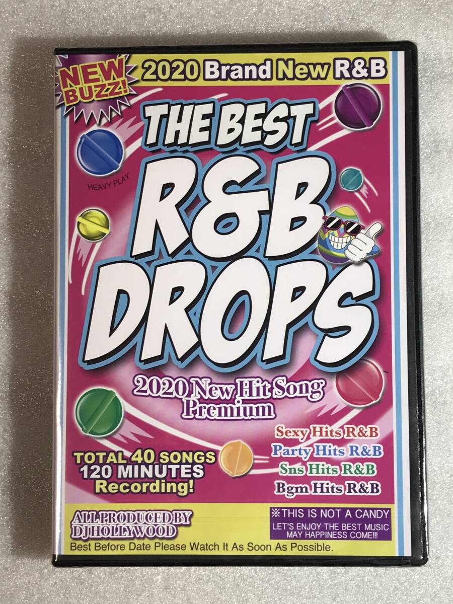 ☆DVD新品☆40曲 ザ・ベスト R&B ドロップス 2020 ニュー・ヒット・ソング 管理HH音楽箱タ100拍卖