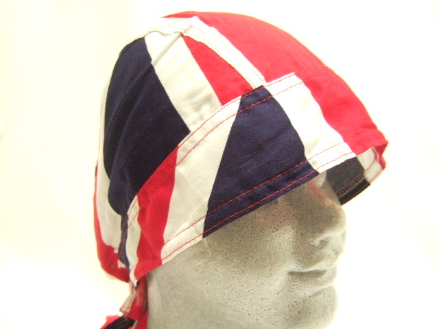 横浜最新 ユニオンジャック♪バンダナキャップ 4枚まで送料180円ξbcξ ξ31s拍卖