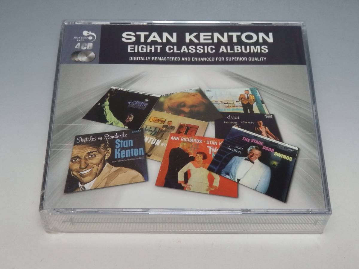 未開封 STAN KENTON スタン・ケントン EIGHT CLASSIC ALBUMS 輸入盤 4枚組CD拍卖