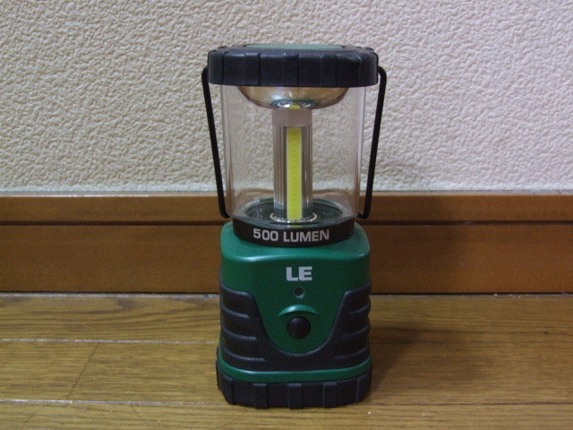 LE 電池式 LEDランタン 500ルーメン 中古!拍卖