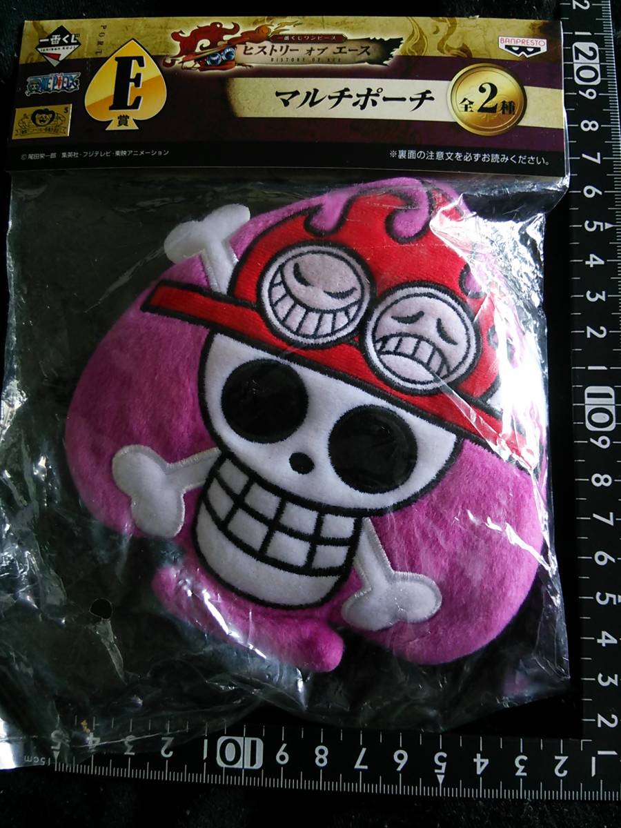 非売品☆ONE PIECE☆ワンピース☆ぬいぐるみ☆マルチポーチ☆全2種☆①☆残1拍卖