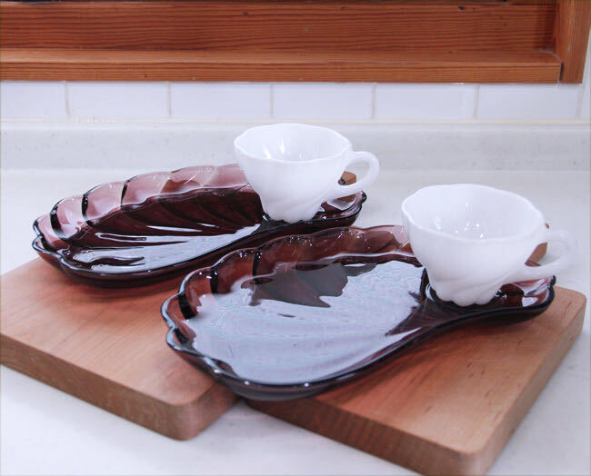 【2客セット】ヘーゼルアトラス * スナックセット* シェル アメジスト拍卖