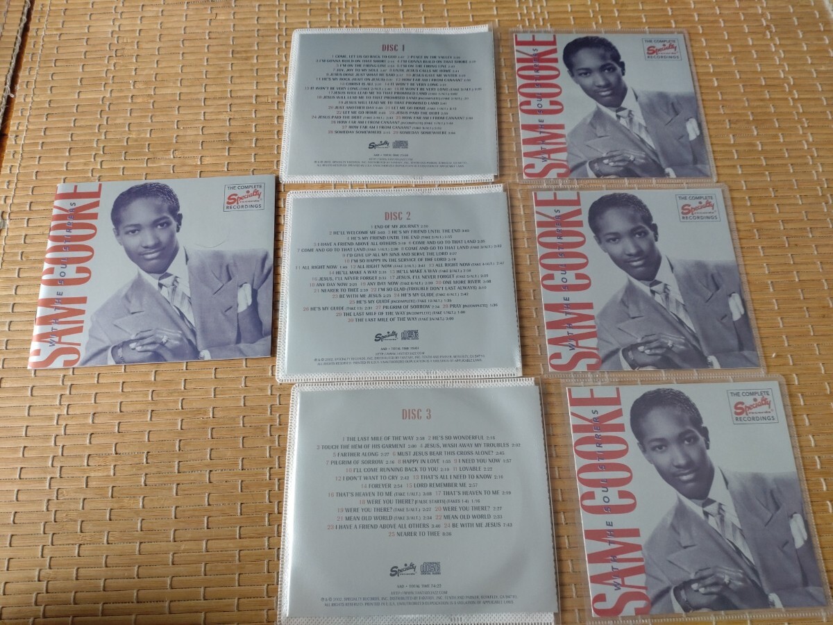 ソフトケース入り3CD SAM COOKE WITH THE SOUL STIRRERS ★THE COMPLETE Specialty RECORDINGS/ サム・クック  拍卖