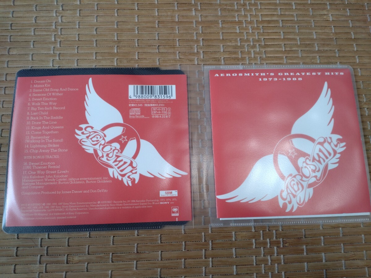ソフトケース入りCD AEROSMITH / GREATEST HITS 1973-1988★エアロスミス 同封可能拍卖