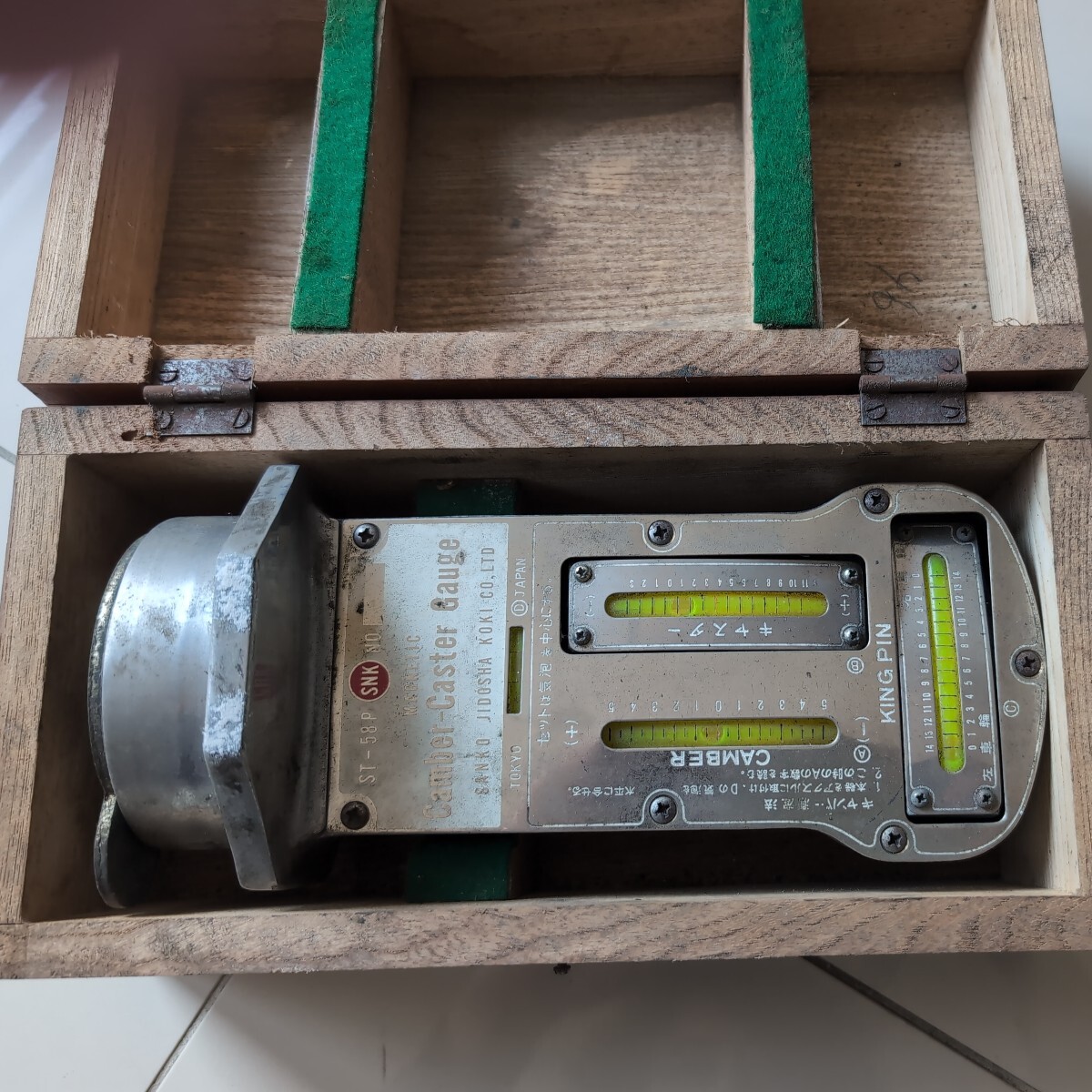 キャンバーキャスターキングピンゲージ拍卖