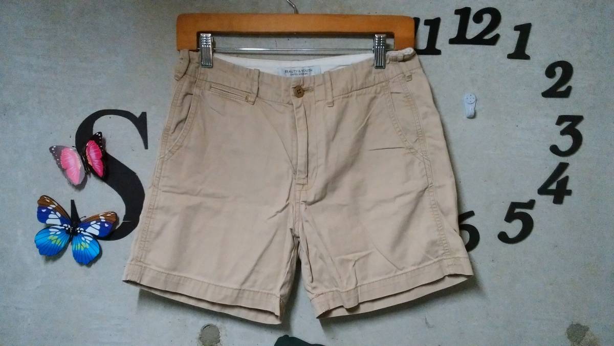 B&Y ショートパンツ M BEG アローズ拍卖