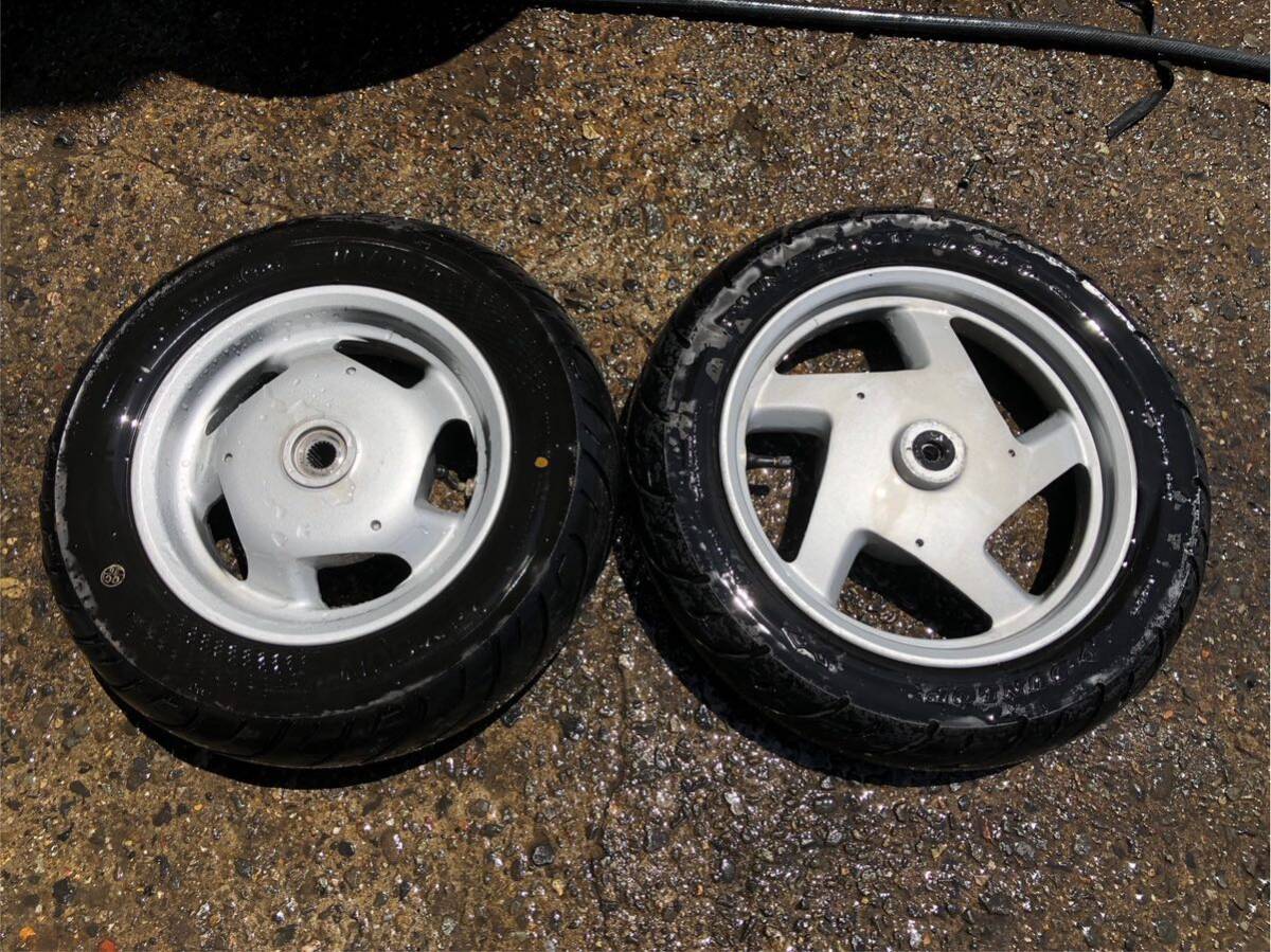 【53417】 ヤマハ GEAR ギア UA08J (050番台~) ホイールセット フロント リア拍卖