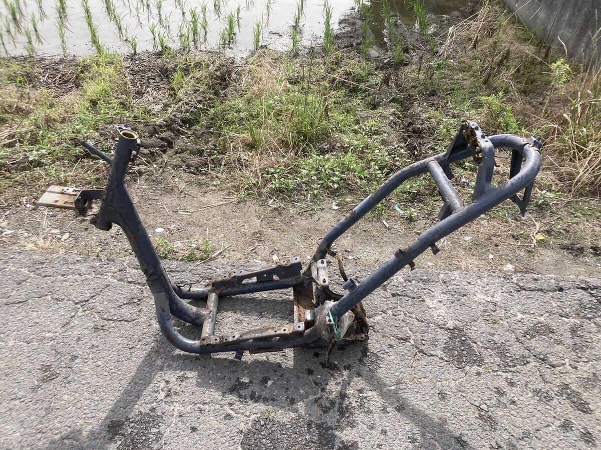 【53300】 (この商品に限り手渡しも可能) ホンダ スーパーディオZX AF28(1291番台〜) 書付き フレーム拍卖