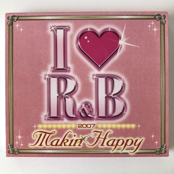 B27949 CD(中古)I LOVE R&B 2007 メイキン・ハッピー (2CD) オムニバス 帯・スリーブケース付拍卖