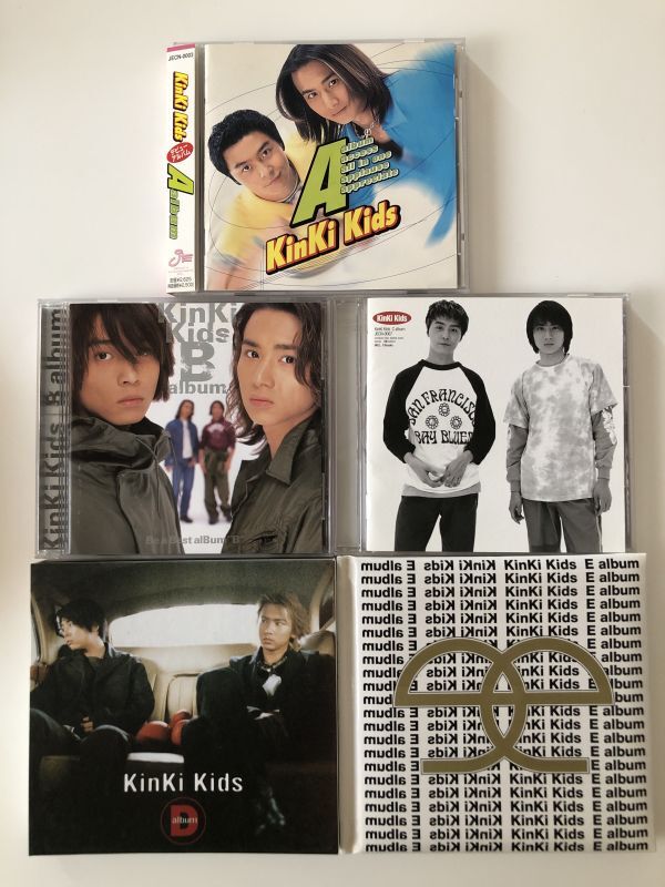 B27916 CD(中古)A-album+B-album+C-album+他7点 KinKi Kids 10点セット拍卖