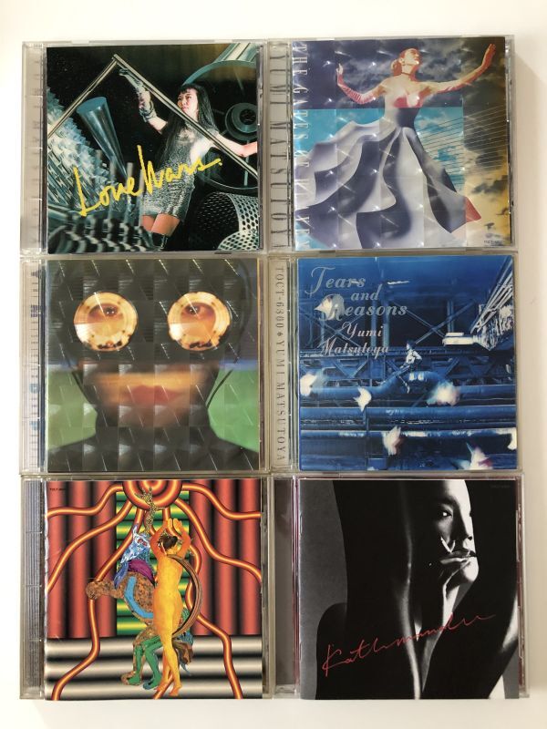 B27918 中古CD LOVE WARS+天国のドア+DAWN PURPLE+他3枚 松任谷由実 6枚セット拍卖