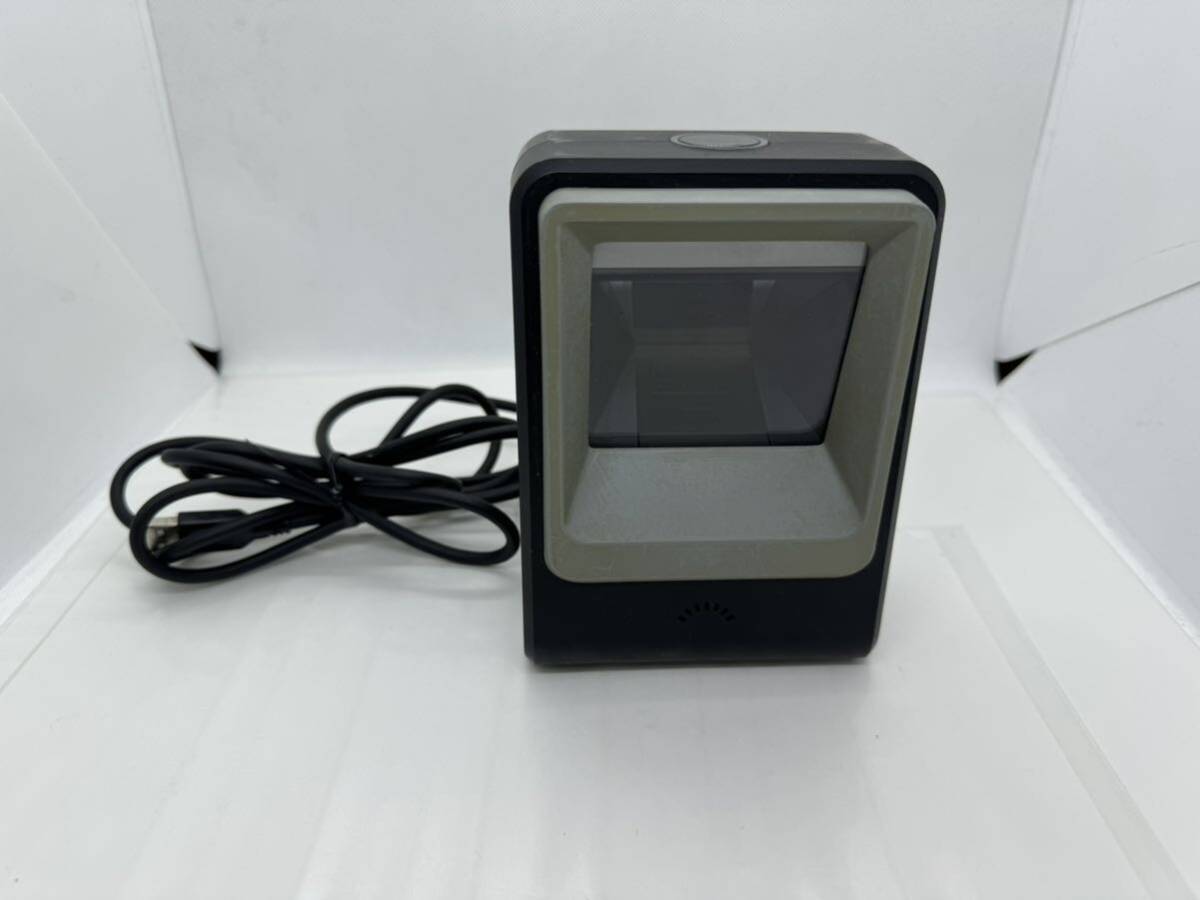 S600)Superlead MJ-8200 QR バーコード スキャナー、大型スキャン ウィンドウ付き、スーパーマーケット 図書館小売店向け 動作確認拍卖