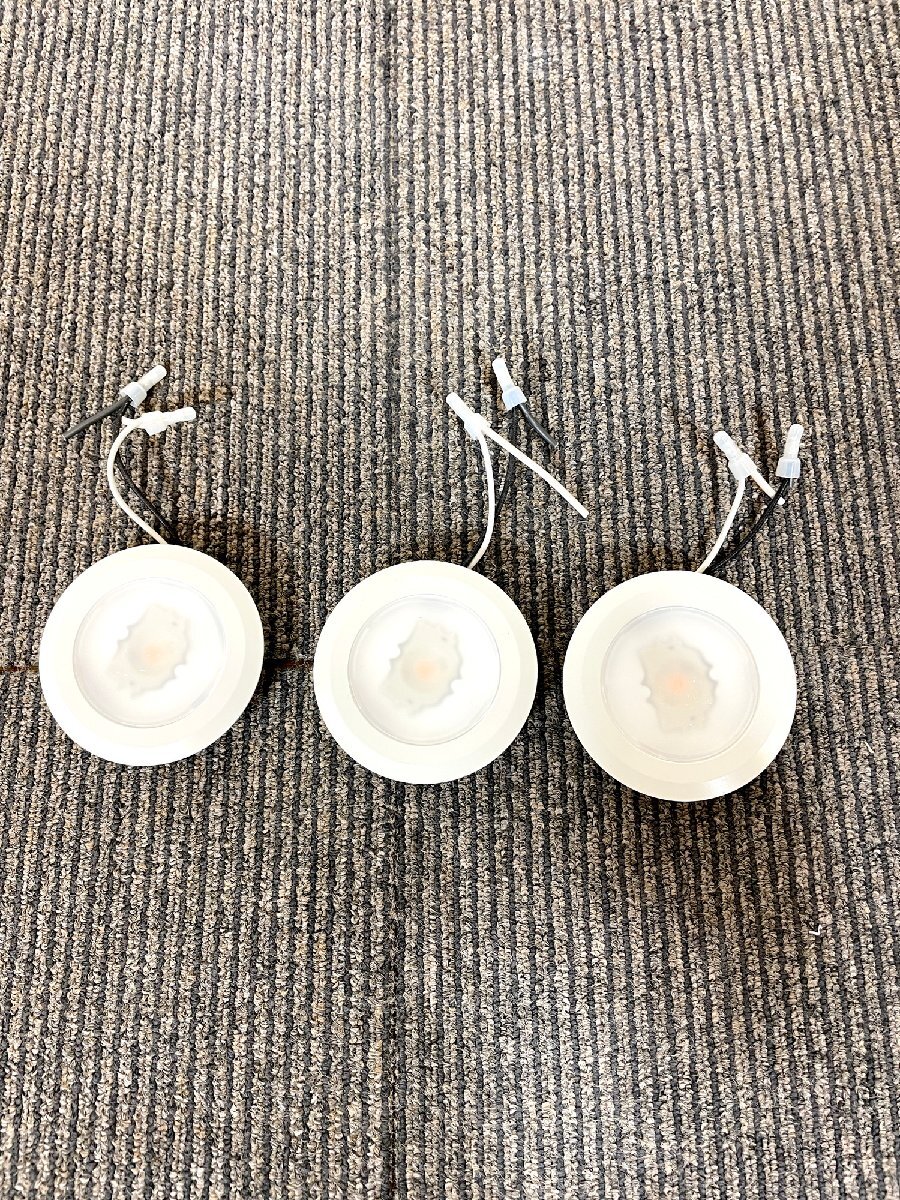 【福岡】φ90 ダウンライト3個セット◆DAIKO◆大光電機◆LZD-92480LW◆2022年製◆モデルR使用品◆BR5073_Kh拍卖