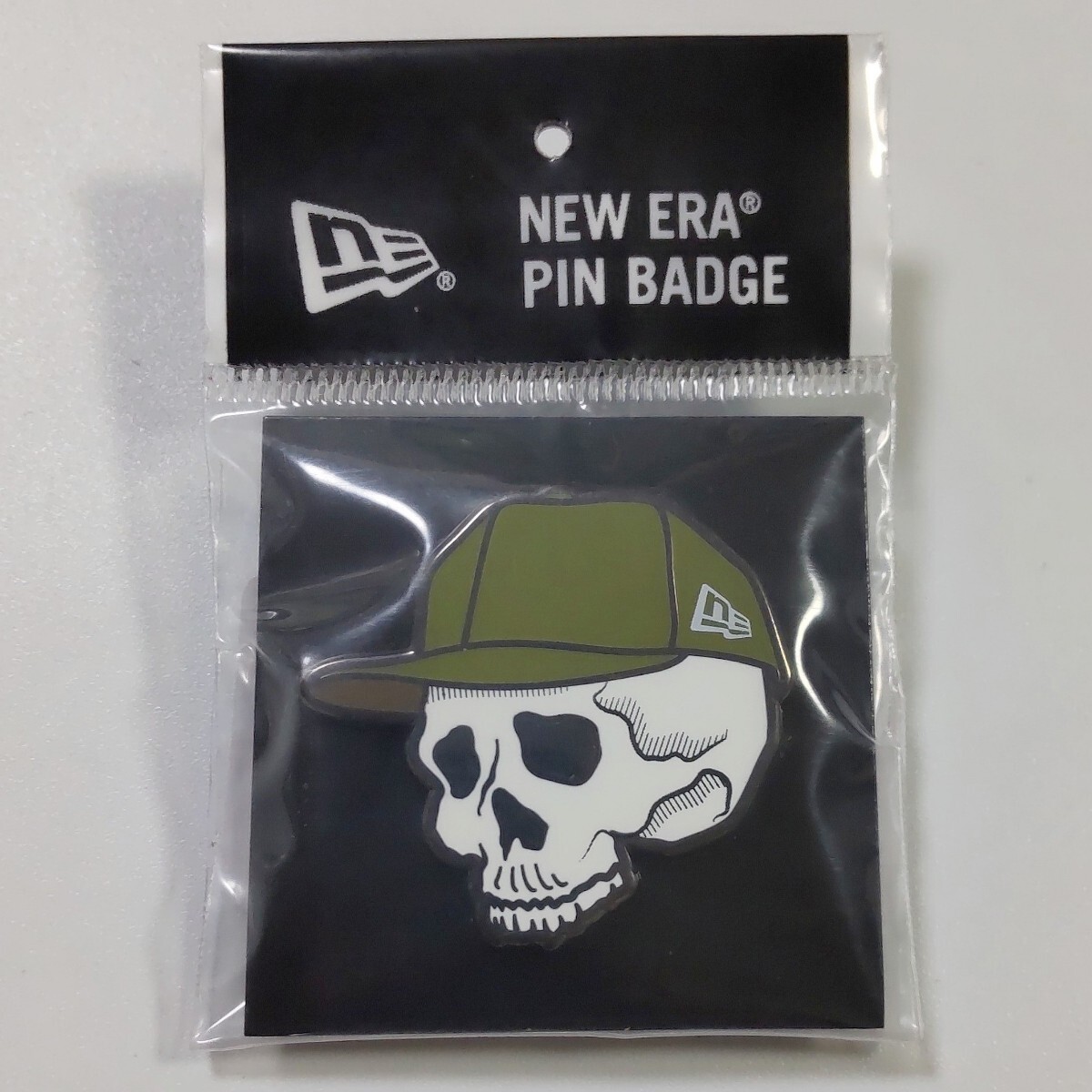 送料140円~ スカル SKULL ピンバッジ NEWERA ニューエラ 検) 非売品 ピンバッチ ピンズ PINS ドクロ 髑髏 ハロウィン HALLOWEEN拍卖