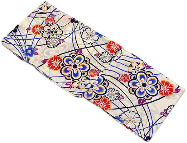 ☆★☆新品☆★☆女性用☆浴衣☆Fサイズ☆白系☆【HU-42】拍卖