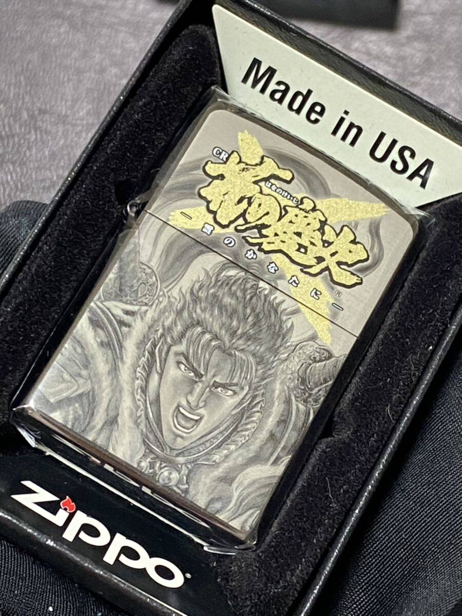 zippo 花の慶次 雲のかなたに X 限定100個 3面加工 希少モデル 2016年製 シルバーインナー 2016年製 ケース 保証書付き拍卖