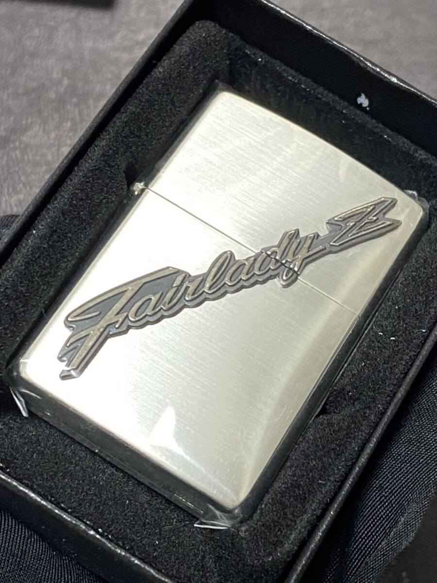 zippo フェアレディ Z 240Z 限定品 立体メタル ヴィンテージ 1999年製 FAIRLADY Z シリアルナンバー NO.0206 ケース 保証書付き拍卖