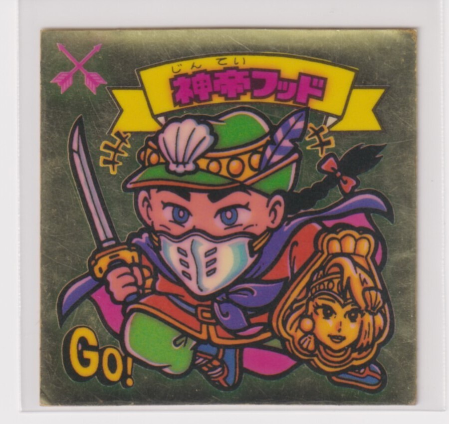 ビックリマン アイス版 並品  第09弾 天使 101 神帝フッド (画像あり) g拍卖