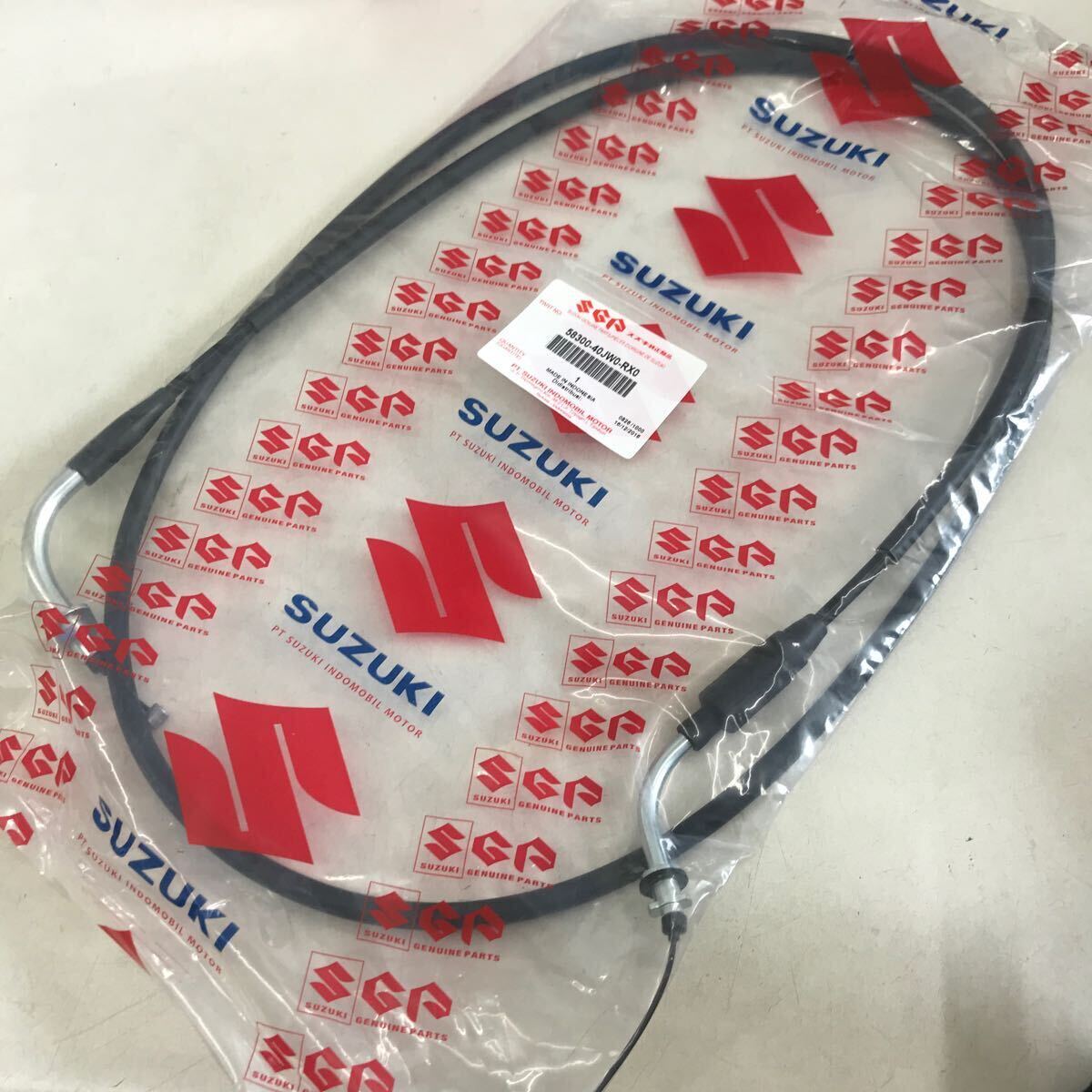 2-15439☆スズキ 純正 スロットルケーブル 58300-40JW0-RX0☆アドレス110 60サイズ拍卖