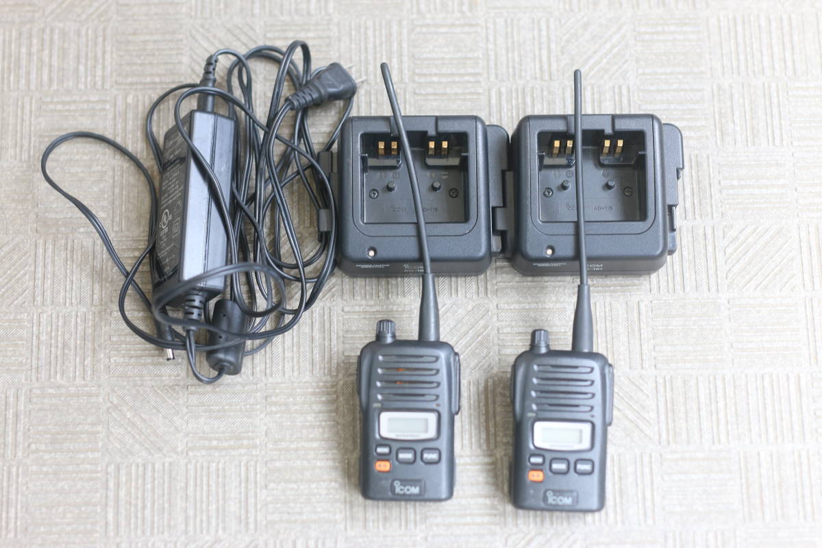 【動作OK】アイコム ICOM 特定小電力トランシーバー IC-4810 2台セット 新スプリアス対応 無線機 業務 他社との互換性あり 中継対応拍卖