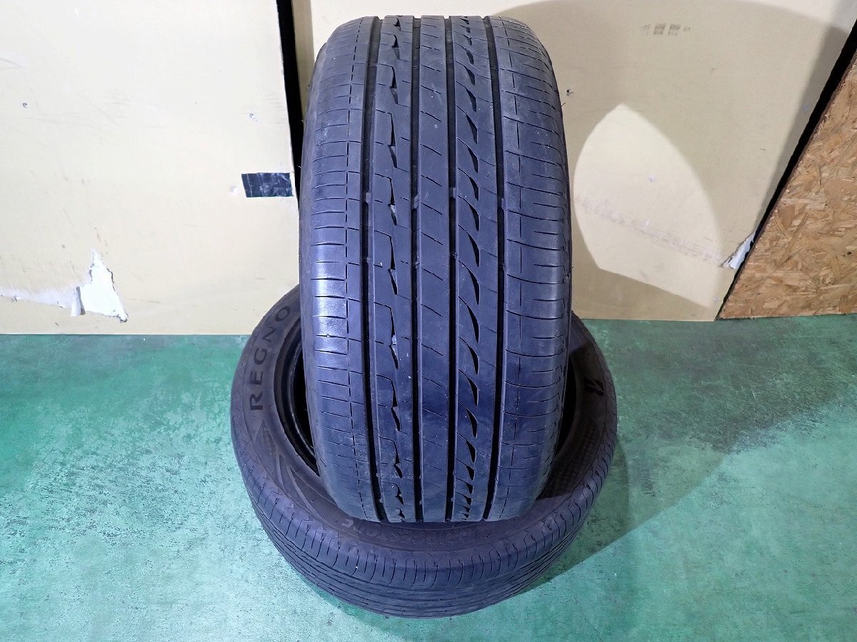 RK4026【送料無料245/45R17】2本 ブリヂストン レグノGR-XⅡ 中古夏タイヤ ラジアルタイヤ A4 A6 Eクラスなどへ《即決あり》拍卖