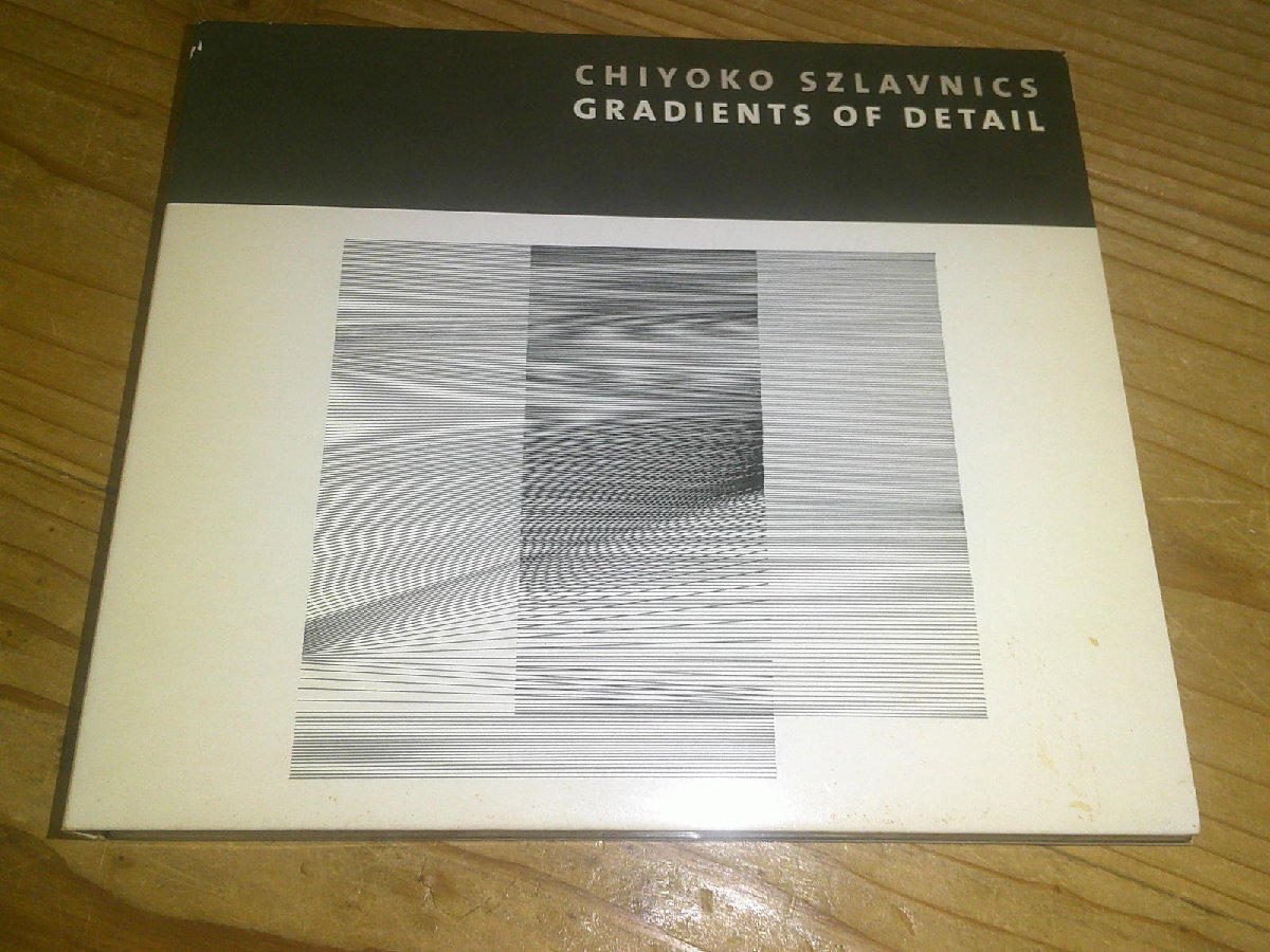 CD:CHIYOKO SZLAVNICS GRADIENTS OF DETAIL チヨコ・スラヴニクス:デジパック仕様:実験音楽拍卖