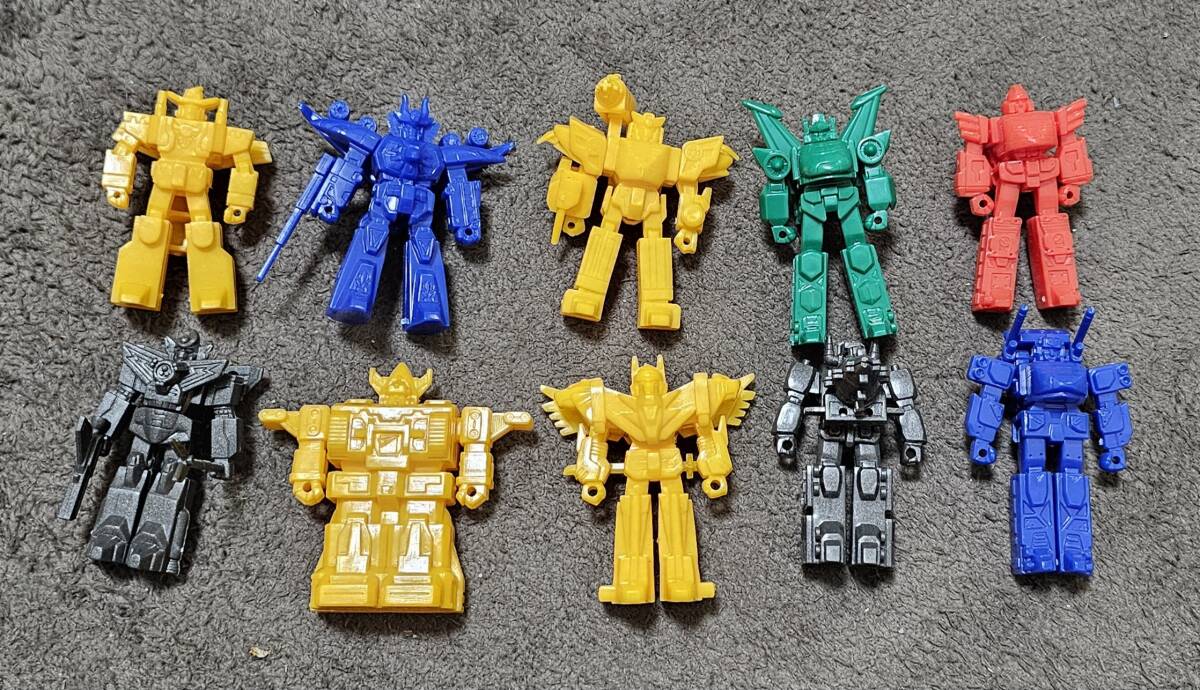 カバヤ製 食玩 勇者指令ダグオン ダグオンチョコ 10個 (サンダーダグオン、ダグベース、ガンキッド、シャドーダグオンなど)拍卖