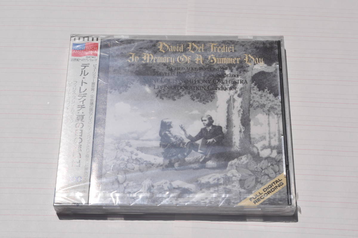 デル・トレディチ:夏の日の思い出@スラットキン&ジュルソン/アメリカン・エレジー@ジョン・アダムズ&ドーン・アップショウ/2CD/未開封拍卖