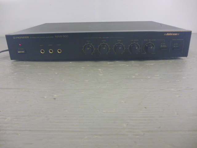 890498 PIONEER パイオニア MAA-300 マイクミキシングアンプ拍卖