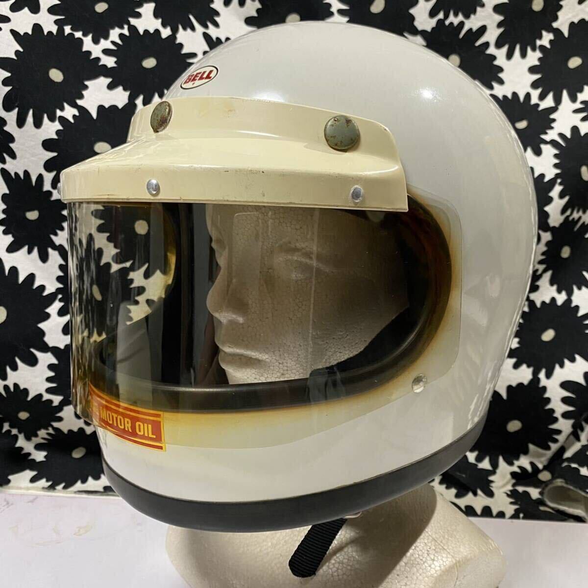 BELL STAR120 1975年製 70's ビンテージヘルメット フルフェイスヘルメット Mシェル 約58㎝-60㎝ Buco BELL MCHAL 族ヘル cb z1 z2 旧車拍卖