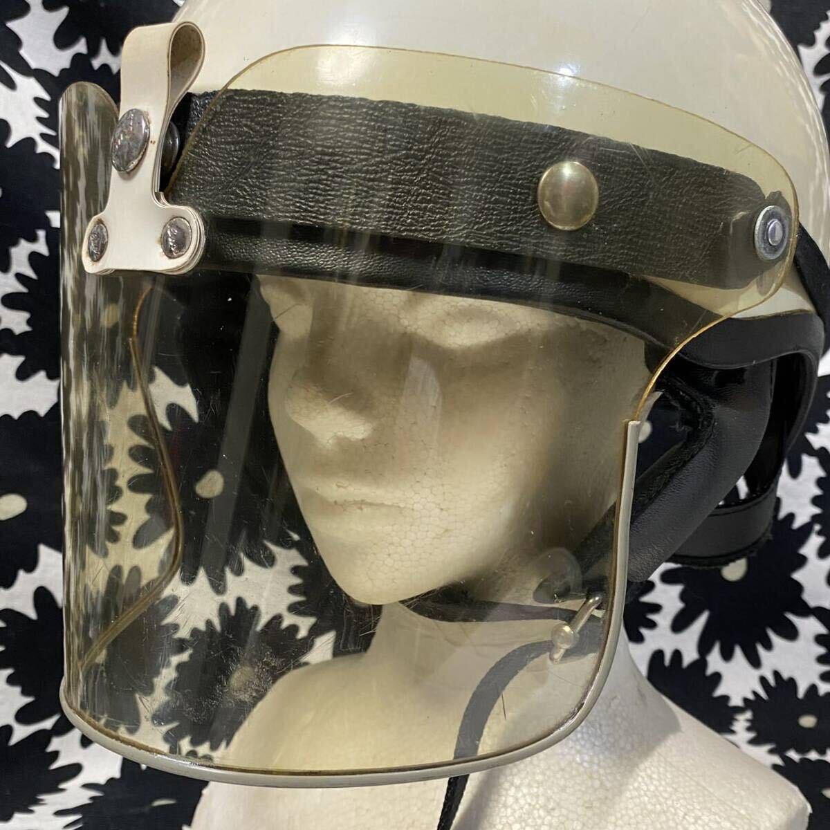 Buco 60’s ビンテージフリップアップシールド Made in USA BELL GRANT FURY アーサー等に protector traveler guardian bantam拍卖