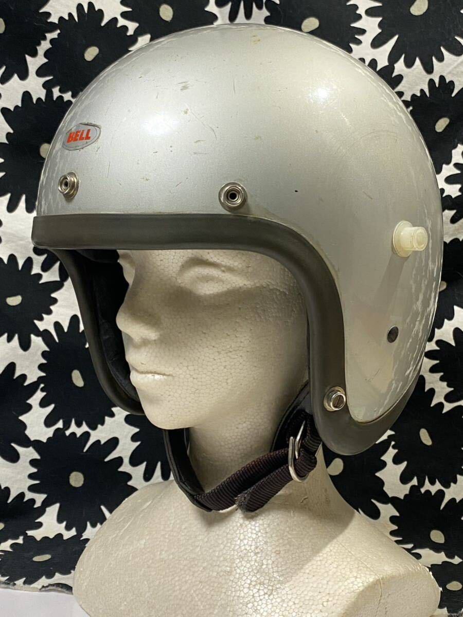BELL MAGNUM 銀BELL マグナム SNELL1962 最初期 60’s ビンテージ ヘルメット Buco BELL Mchal 500tx r-t af20 af40 旧車 パン ショベル拍卖