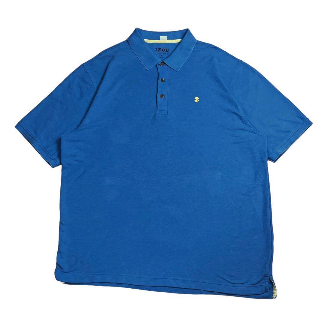 IZOD ポロシャツ 半袖 ゴルフ ロゴ 刺繍 シンプル ワンポイント拍卖