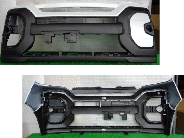 ダイハツ/タントファンクロス LA650S フロント上下カバーのみ W25 センサー穴2ヶ有 No.054922【品番 52119-B2G50-A0】  拍卖