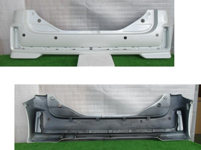 スズキ/スペーシア MK53S カスタム用 リアバンパー センサー穴4ヶ有 ZVR No.914146【品番 71811-79R60-ZVR】拍卖