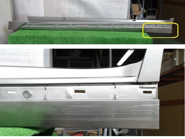 レクサス LS500/GVF50 左サイドステップのみ モール欠品 1J7 No.509689【品番 75860-50900-B1】拍卖