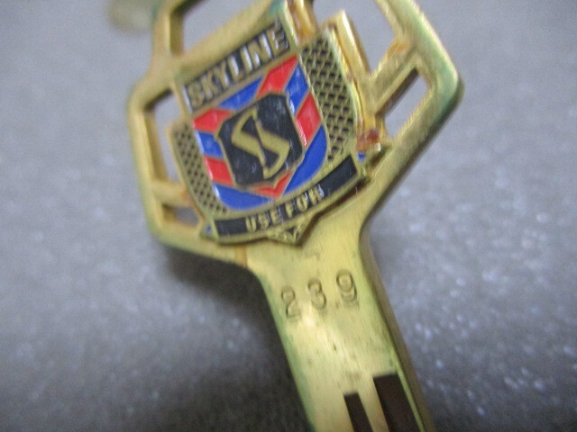 日産スカイライン・ハコスカ・ケンメリ・ジャパン M239番 最高級ファッション・ブランク・スペアキー未使用 旧車拍卖