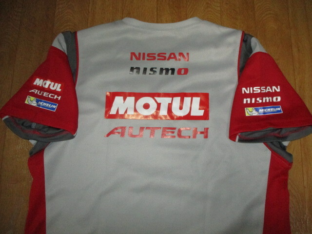 ニスモレーシング オーセンティック・ドライバーズピットドライTシャツ Lサイズ 新同美中古拍卖