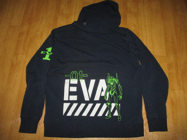 エヴァ・EVAレーシング・スーパーGT プルオーバーパーカージャケット サイズL 美中古 鈴鹿八耐拍卖