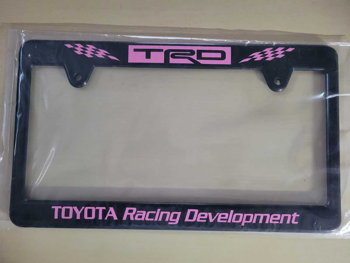 ナンバーフレーム TRD トヨタ アクア プリウス クラウン ノア 86 ハイエース タンドラ スープラ拍卖