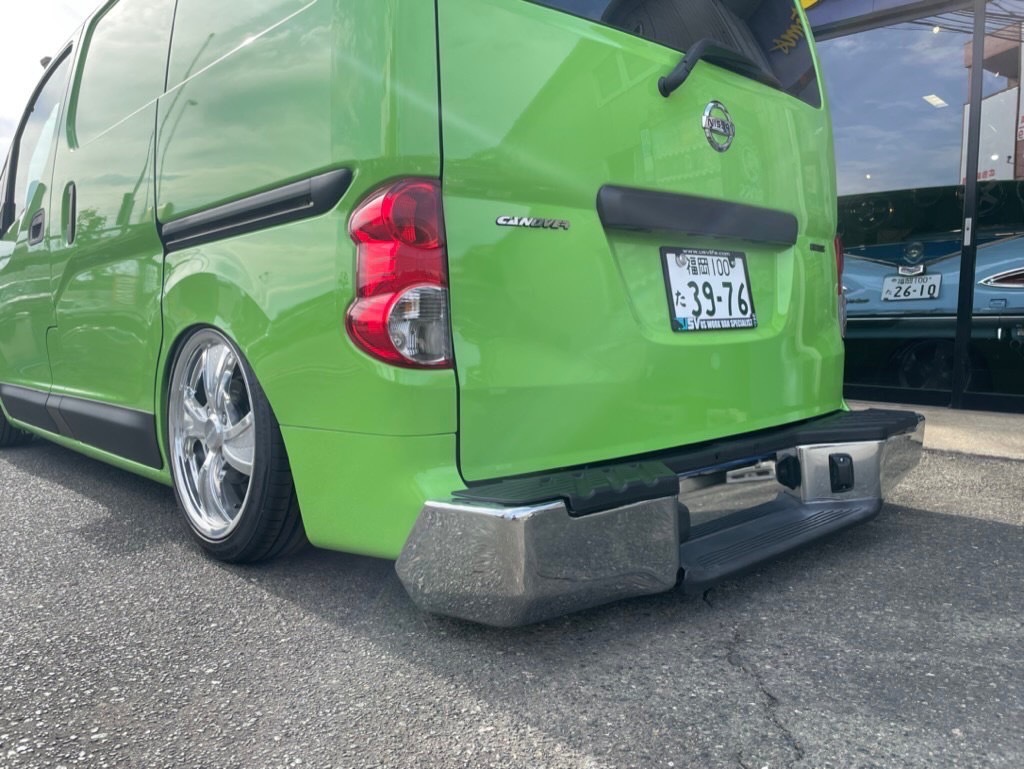 【新品・未使用品】USCV USDM 日産 ニッサンNV200 リアバンパー ステップバンパー stepbumper トランク ステップ ワークバン拍卖