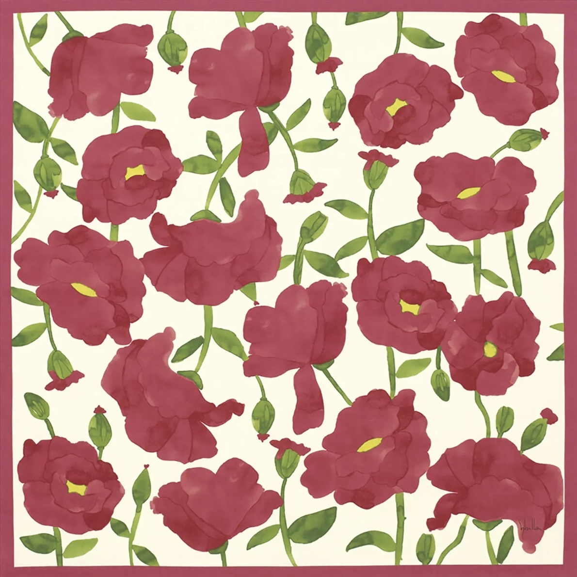 綿二巾ふろしき BRILLANTEZ(ブリヤンテス)/レッド 約75cm(菓子折り、ワイン包みに)y67-C21-A拍卖