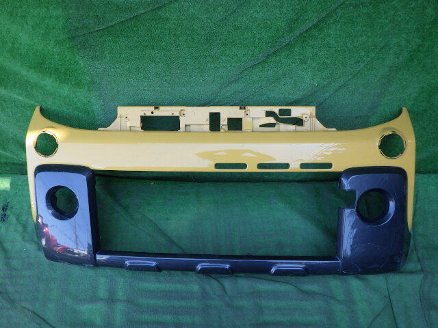 MK53S MM53S スペーシアギア フレアワゴンタフスタイル 純正フロントバンパー 黄 71711-79R7拍卖