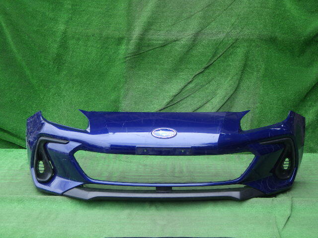 ZD8 スバル BRZ 純正フロントバンパー 左 右 ホールカバー 下部アンダーガーニッシュ付 青 57704CC200拍卖