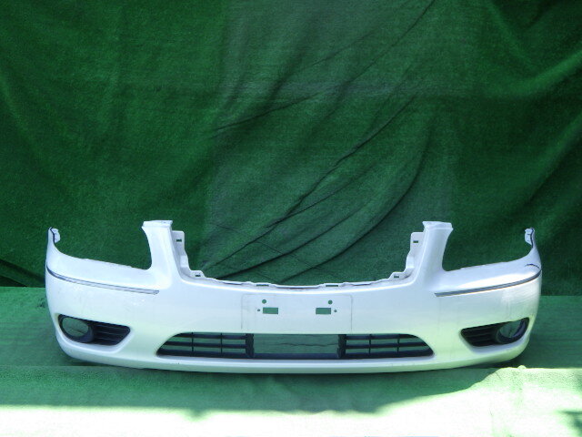 GF50 GNF50 後期 シーマ 純正フロントバンパー F50型 白 パール 62022 AT540拍卖