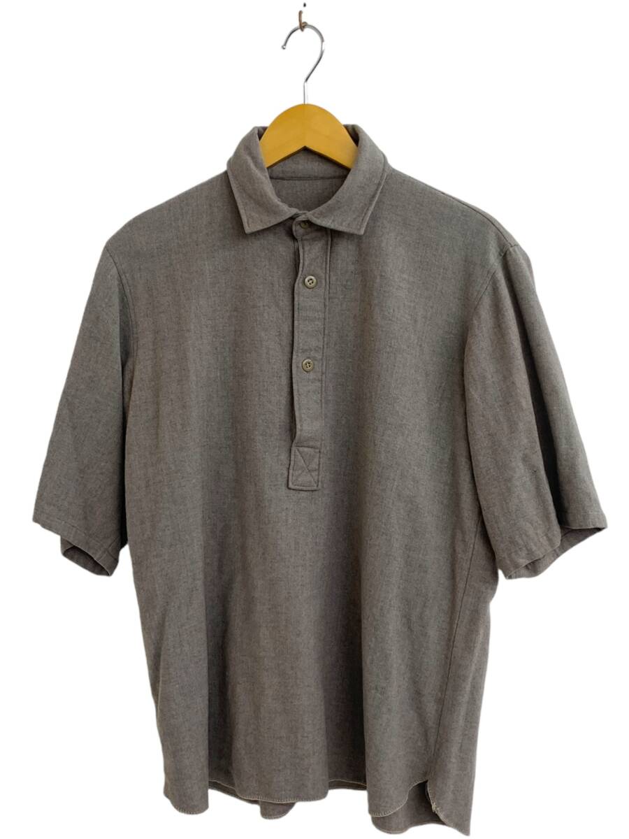 Western Costume Co. (ウエスタンコスチュームコー) 半袖 ウールシャツ ポロシャツ プルオーバー 古着 ハリウッド 42 グレー メンズ/004拍卖