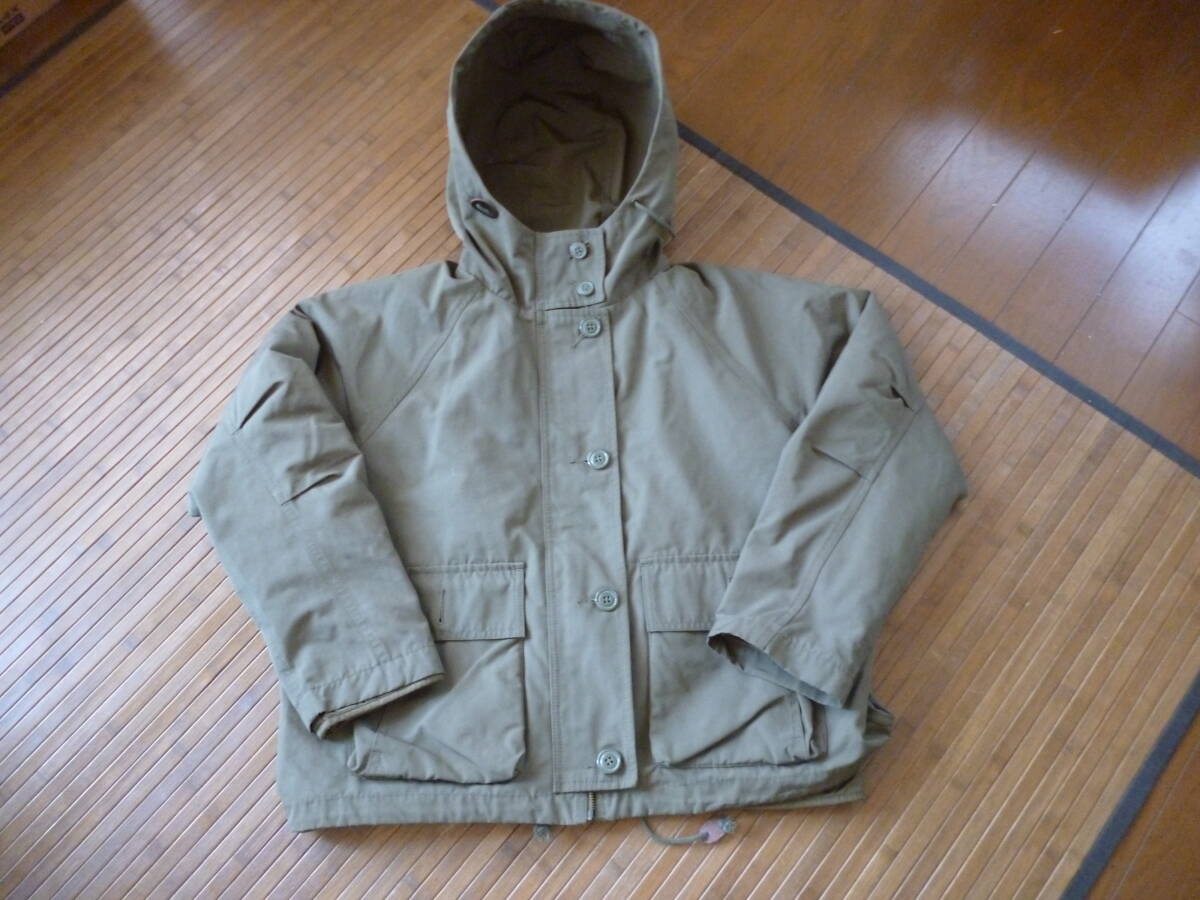 266-96♂:coen コーエン フーディー ジャケット size.M 色.カーキ ミャンマー製 ジャンパー アウトドア アウター ジャンパー拍卖