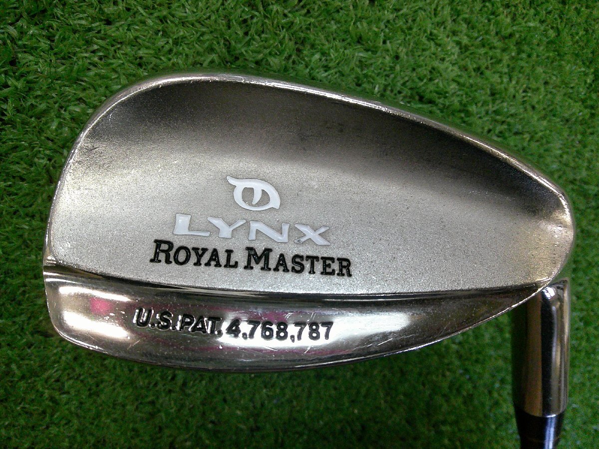 3#2581 【リンクス】ロイヤルマスター SW/ロフト:60° フレックス:記載なし シャフト:純正【小樽店】拍卖